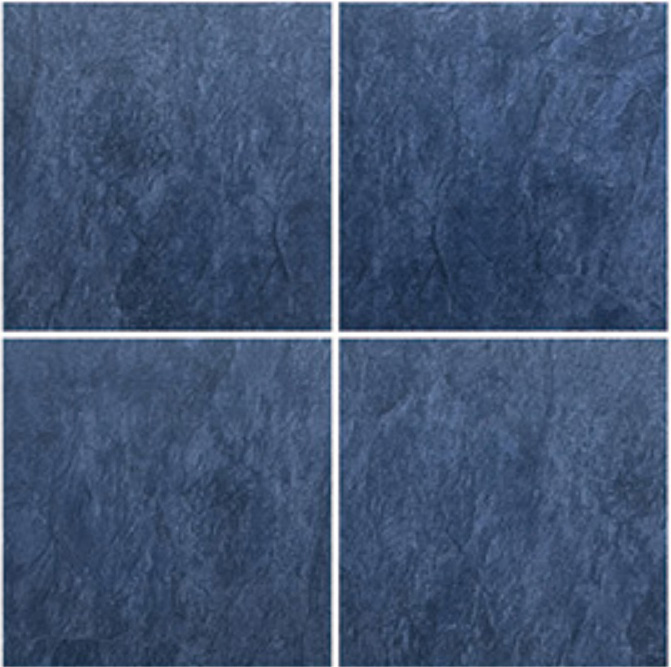 Deep Sea Blue Porcelain Pool Tile for Bali Style Resort Pools and Sukabumi Look Pool Alternatives TQ38-66M28