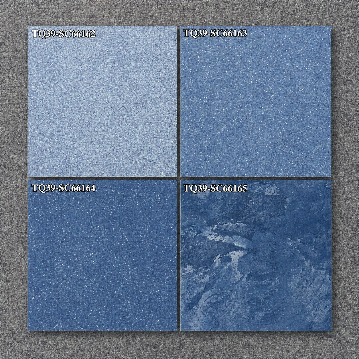 Deep Blue Porcelain Pool Tile for Luxury Resort Pools and Modern Outdoor Water Features TQ39-SC66164