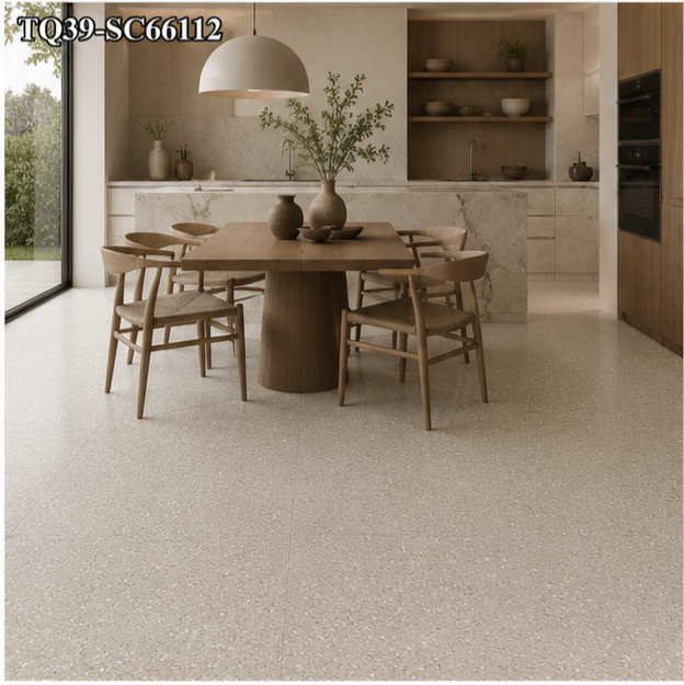 Warm Sand Porcelain Pool Tile for Coastal Resort Pools, Villa Spas and Pool Waterline Design TQ39-SC66112