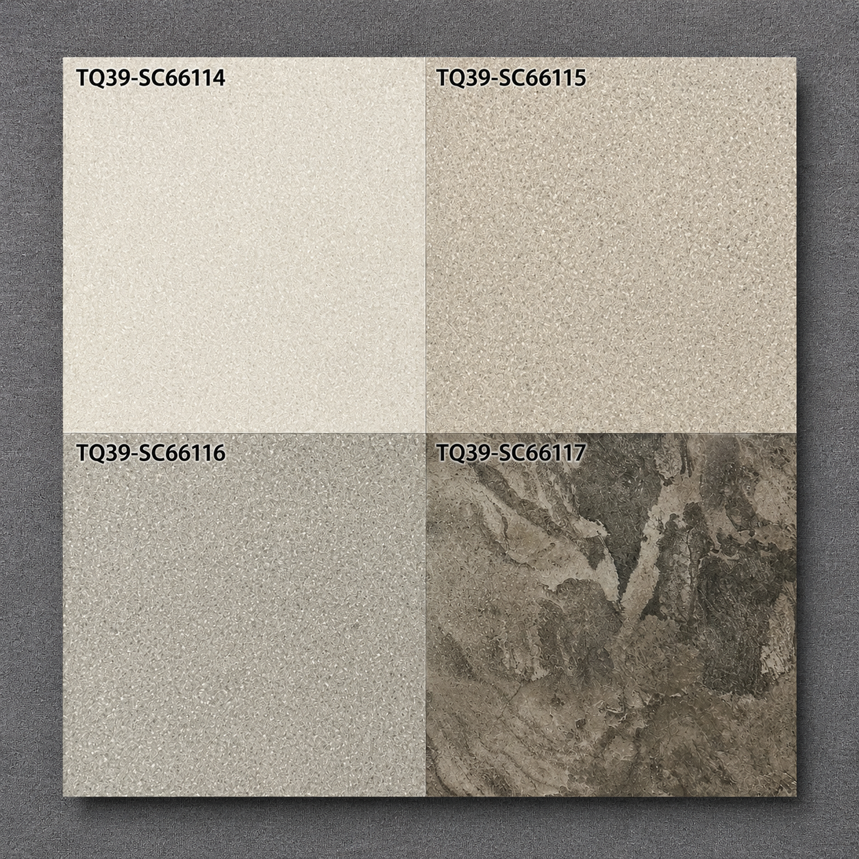 Medium Moonlight Grey Pool Tile for Contemporary Resort Pools and Outdoor Porcelain Water Features TQ39-SC66116