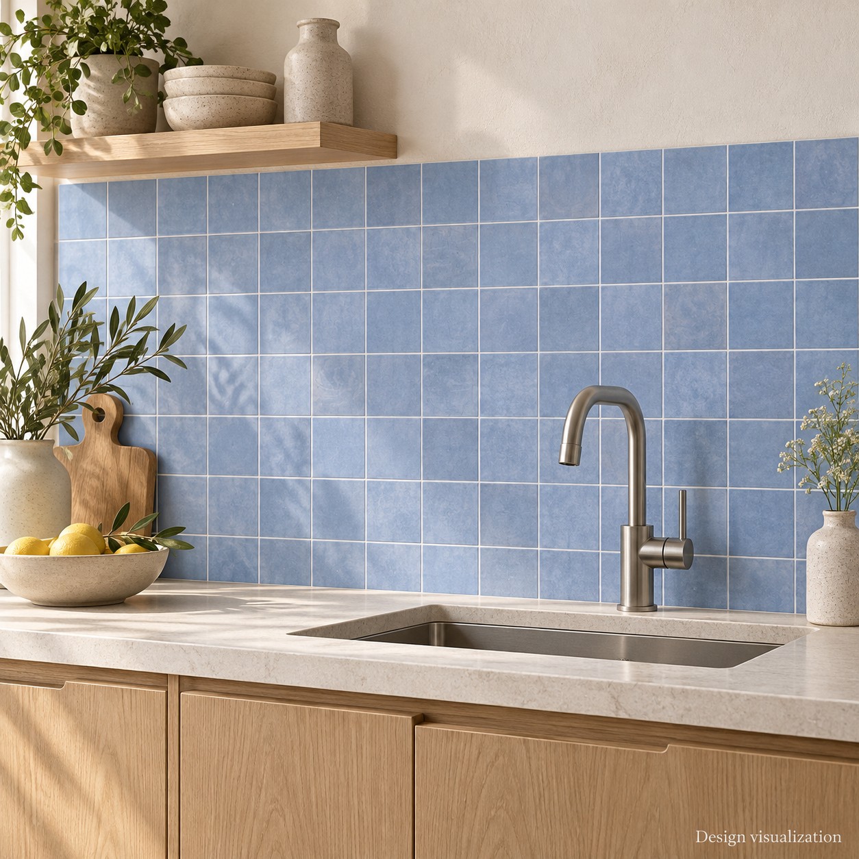 100x100mm Painting Series Matt Tiles TQ42-LP104