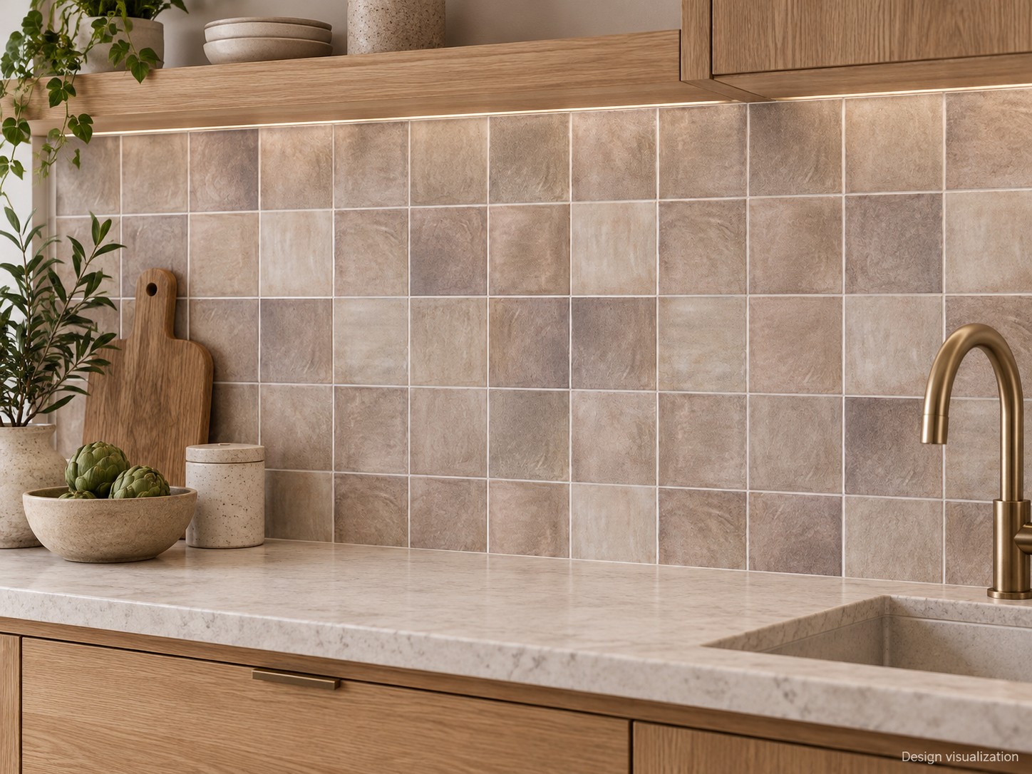 100x100mm Painting Series Matt Tiles TQ42-LP109