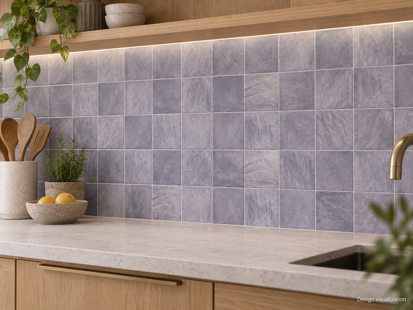 100x100mm Painting Series Matt Tiles TQ42-LP115