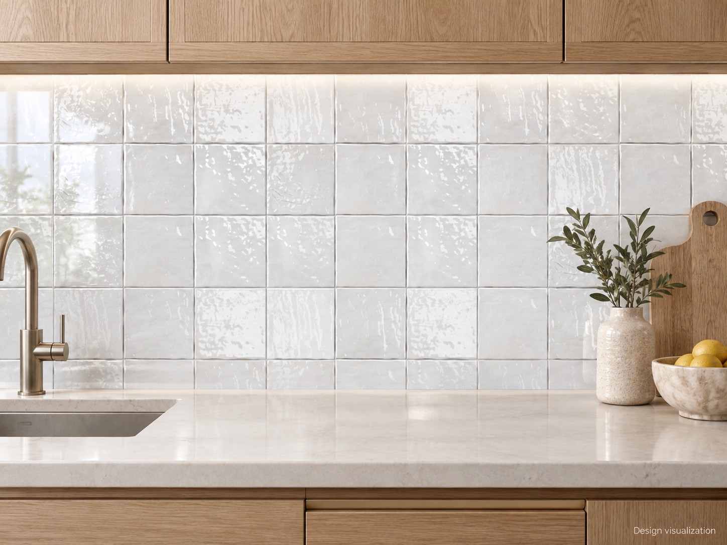 100x100mm Painting Series Glossy Tiles TQ42-LQ110