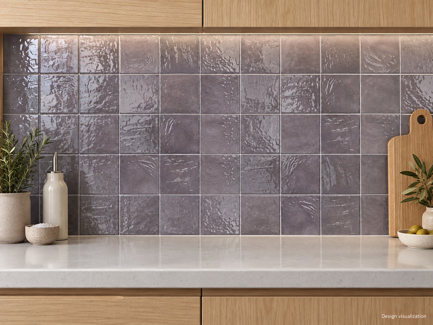 100x100mm Painting Series Glossy Tiles TQ42-LQ115