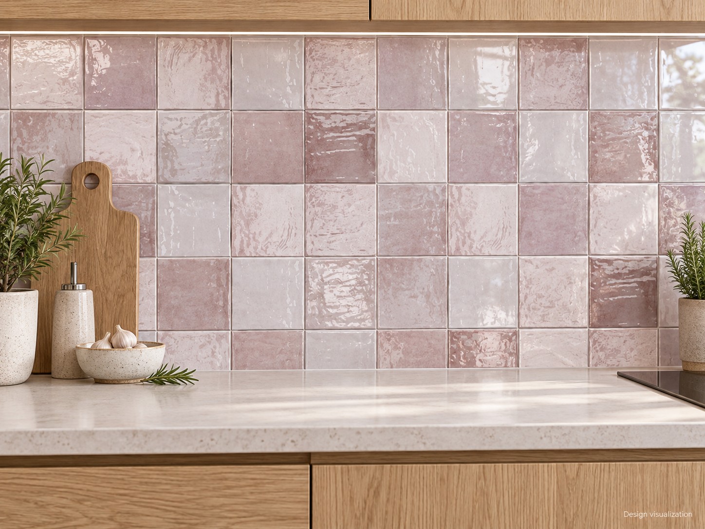 100x100mm Painting Series Glossy Tiles TQ42-LQ116
