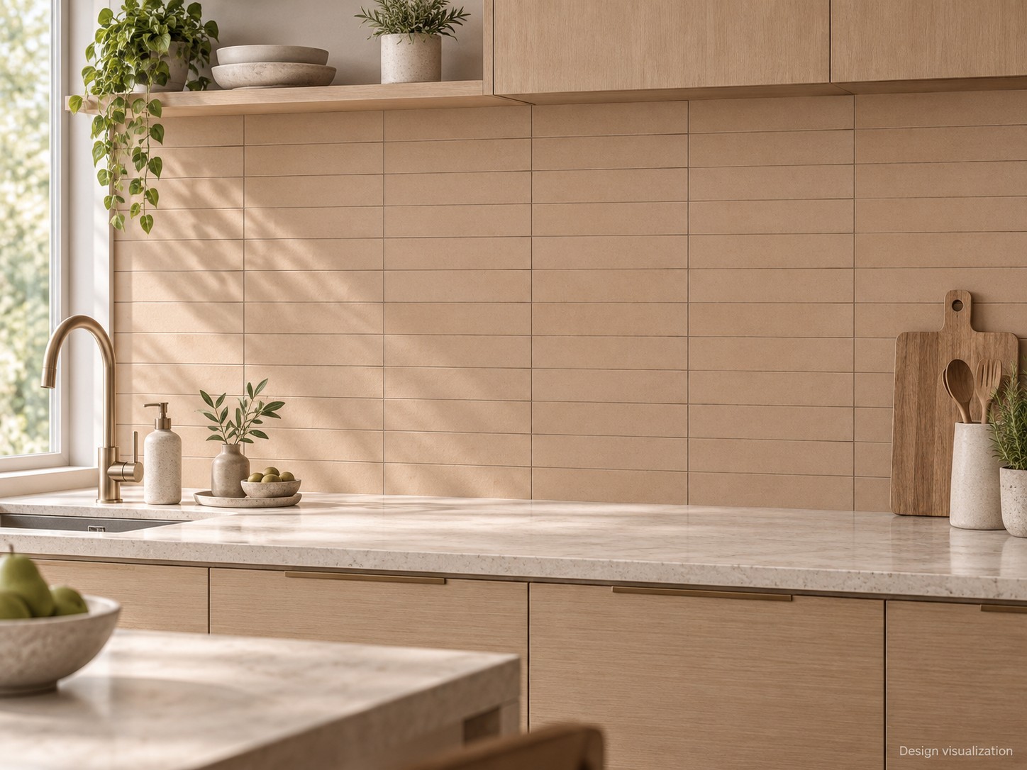 60x240mm Plain Brick Series Tiles TQ42-LT243