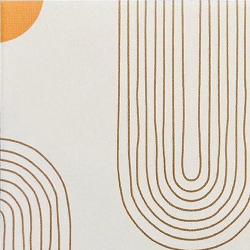 200x200mm Ochre Arch Pattern Tiles TQ39-CN2015