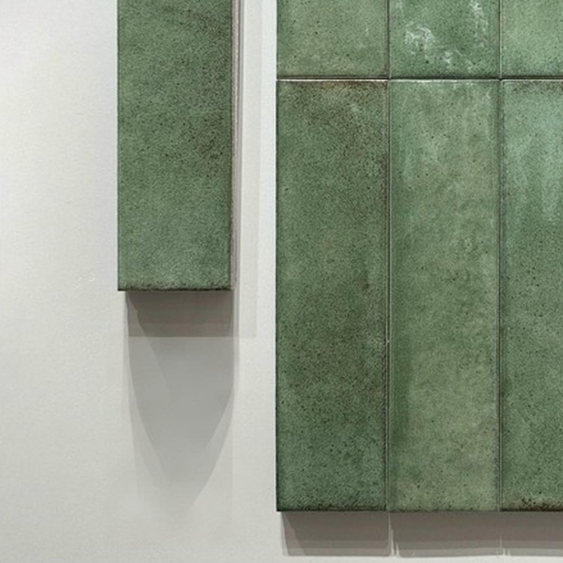 75x300mm Green Glossy Strip Tiles TQ39-CN375003-GREEN