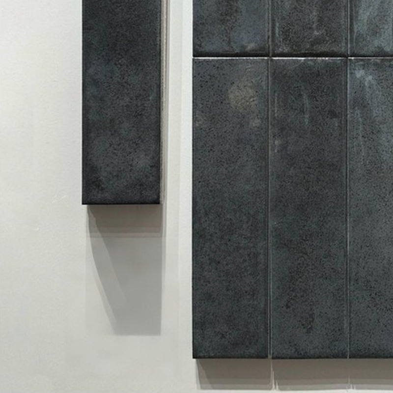 75x300mm Charcoal Glossy Strip Tiles TQ39-CN375004-BLACK