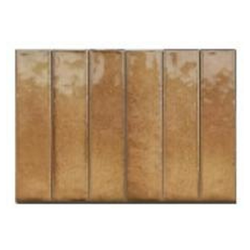50x200mm Ochre Glossy Candy Tiles TQ39-CN52012