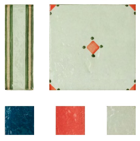 Alice's Tea Party Tiles Collection TQ43-NP1515L53-CHH1