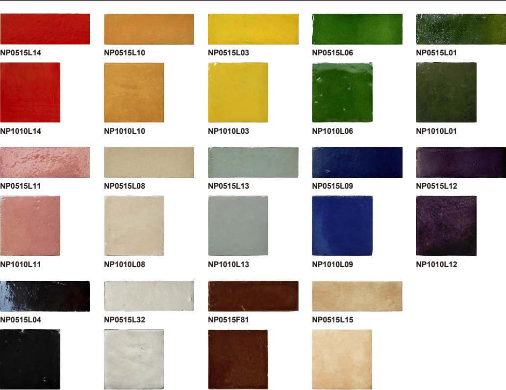 Moroccan Zellige Tiles Collection TQ43-NP0515L06