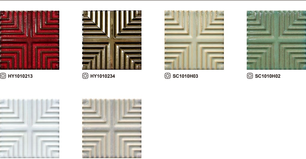 Reactive Glaze Hui Tiles Collection TQ43-SC1010H03