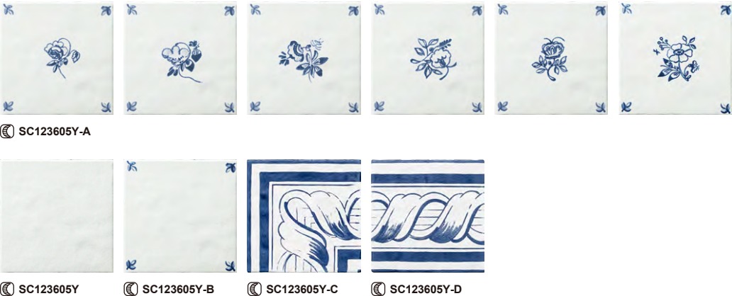 Delft Tiles Collection TQ43-SC123605Y-A