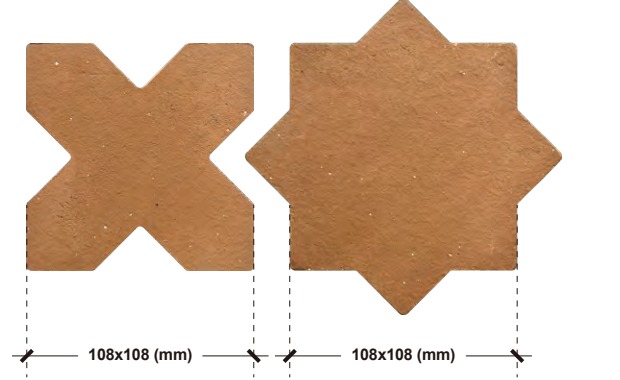 Handmade Terracotta Tiles Collection TQ43-TE10810801N
