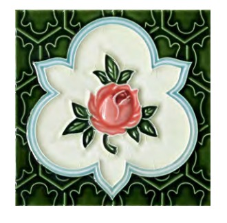 Art Nouveau Peranakan Tiles Collection TQ43-016FH12-2