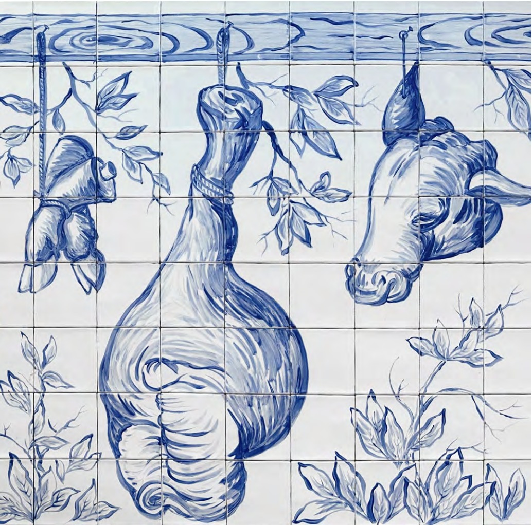 Hand-Painted Tile Murals Collection TQ43-SH021-100X100