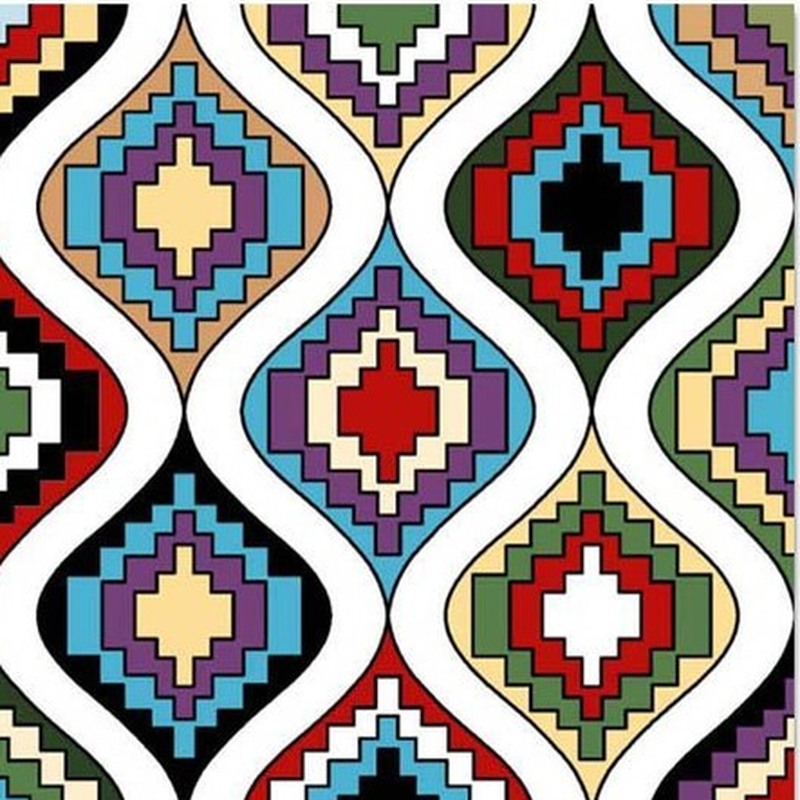 300x300mm Multicolour Curved Lattice Tiles TQ39-CN33D25