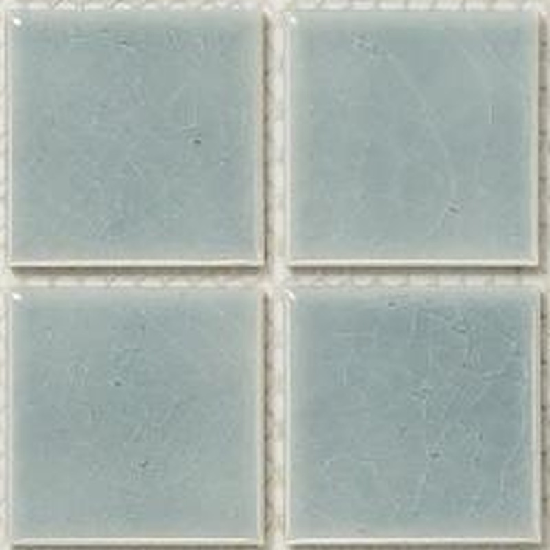 48x48mm Pale Blue Grey Ice Crack Porcelain Mosaic Tiles TQ24-4822-1