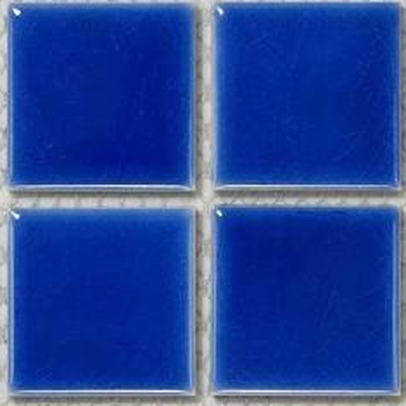 48x48mm Cobalt Blue Ice Crack Porcelain Mosaic Tiles TQ24-4822-6