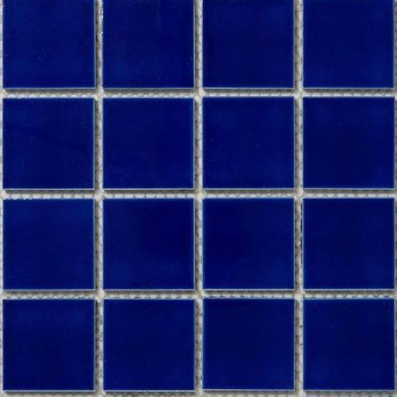 48x48mm Midnight Blue Ice Crack Porcelain Mosaic Tiles TQ24-4822-8