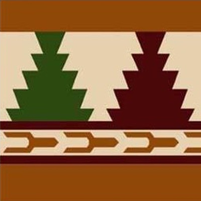 150x300mm Brown Cream Stepped Border Tiles TQ39-CN15L22