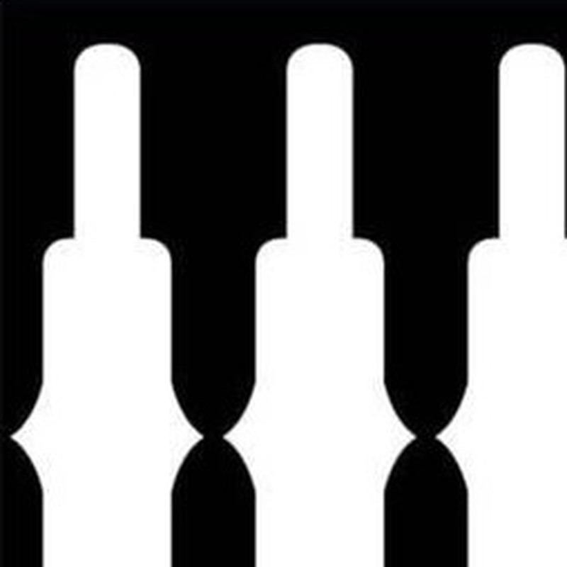 150x300mm Black White Baluster Border Tiles TQ39-CN15L23