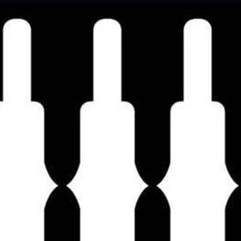 150x300mm Black White Baluster Border Tiles TQ39-CN15L23