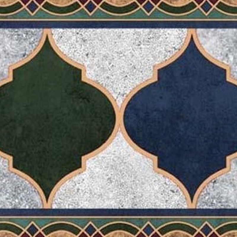 150x300mm Multicolour Lantern Border Tiles TQ39-CN15L24