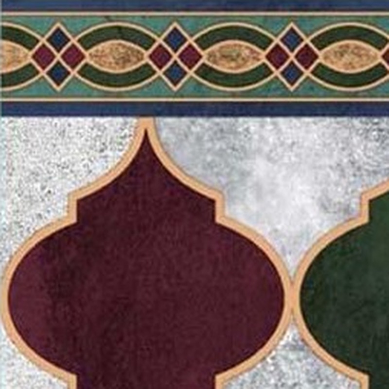 150x300mm Multicolour Lantern Border Tiles TQ39-CN15L24