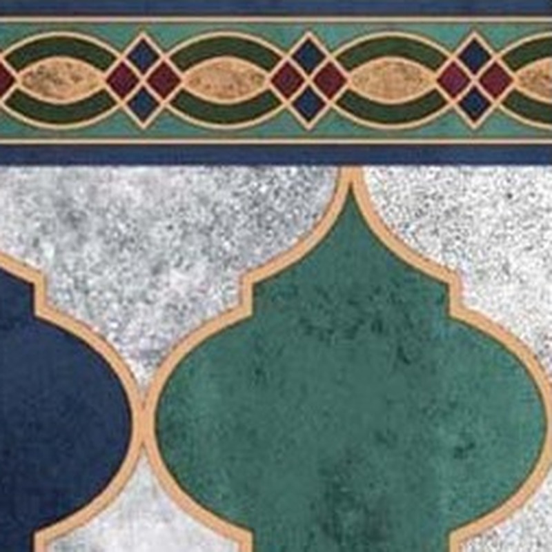 150x300mm Multicolour Lantern Border Tiles TQ39-CN15L24