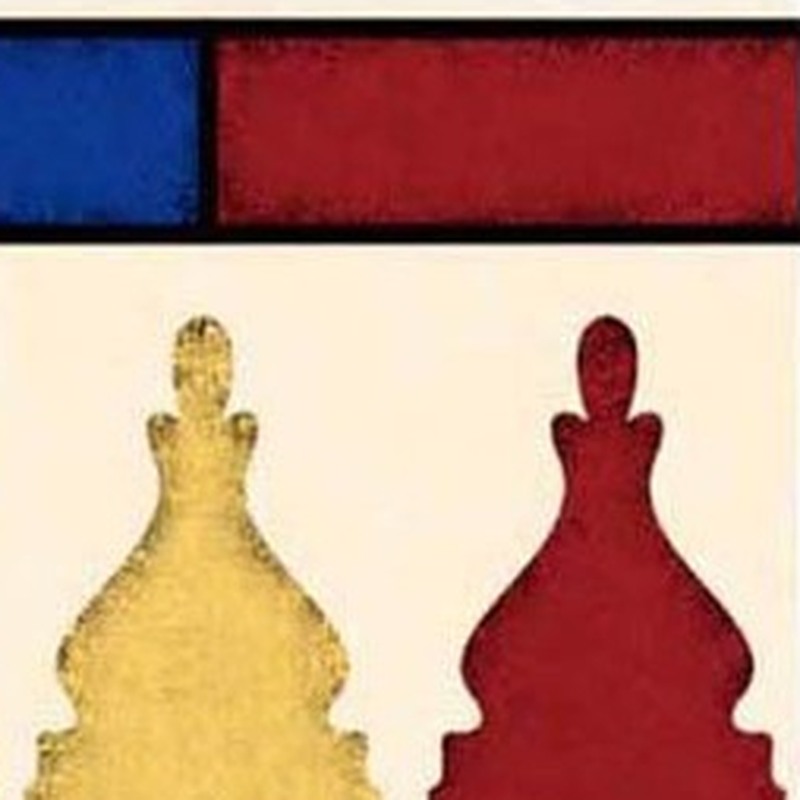 150x300mm Multicolour Silhouette Border Tiles TQ39-CN15L29