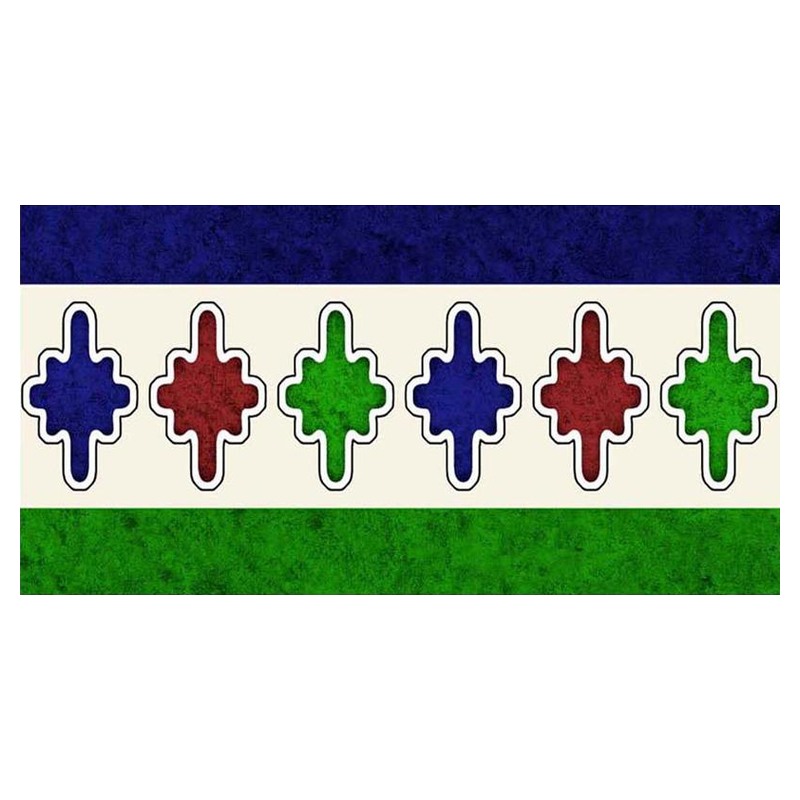150x300mm Multicolour Cross Border Tiles TQ39-CN15L32