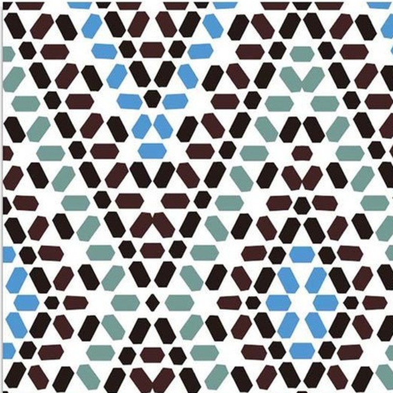 300x300mm Multicolour Mosaic Triangle Tiles TQ39-CN33D47
