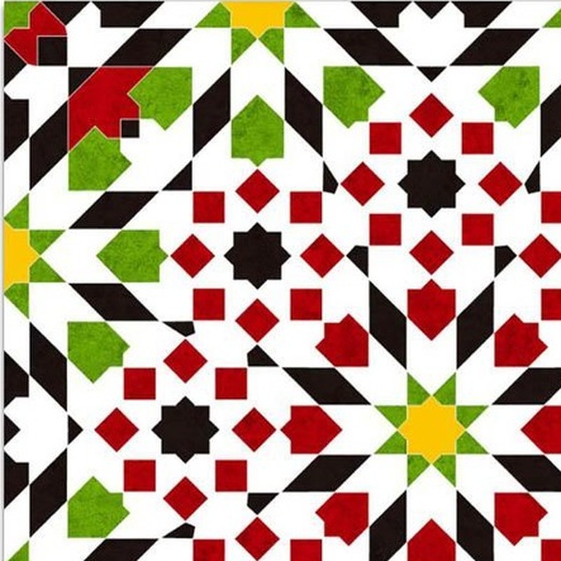 300x300mm Multicolour Mosaic Grid Tiles TQ39-CN33D50