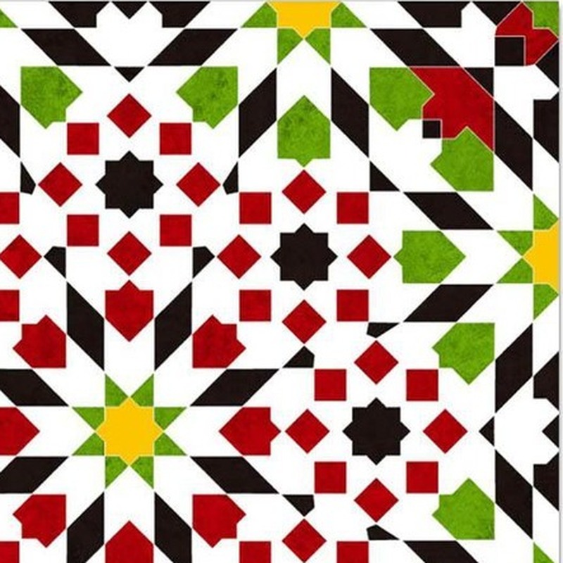 300x300mm Multicolour Mosaic Grid Tiles TQ39-CN33D50