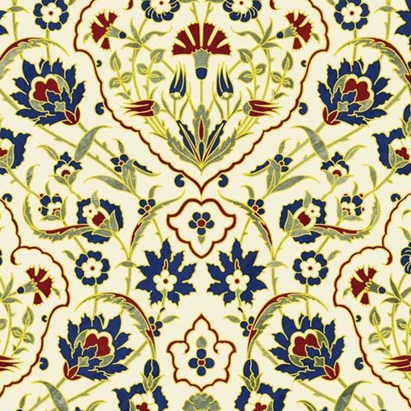 300x300mm Cream Multicolour Floral Tiles TQ39-CN33G55