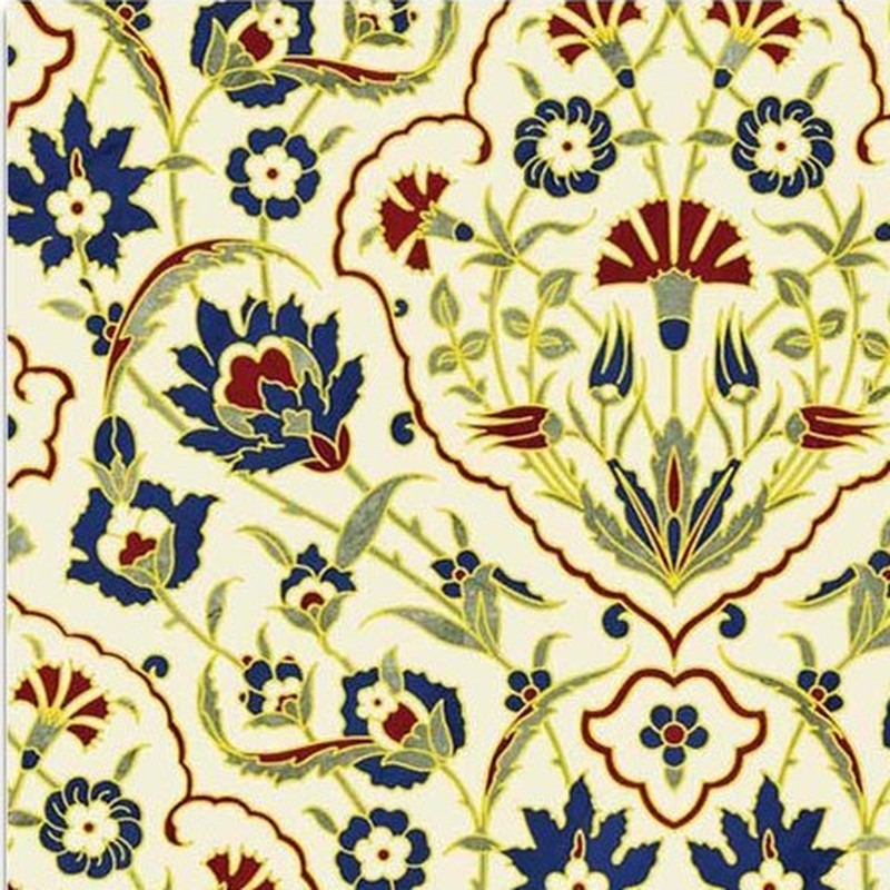 300x300mm Cream Multicolour Floral Tiles TQ39-CN33G55