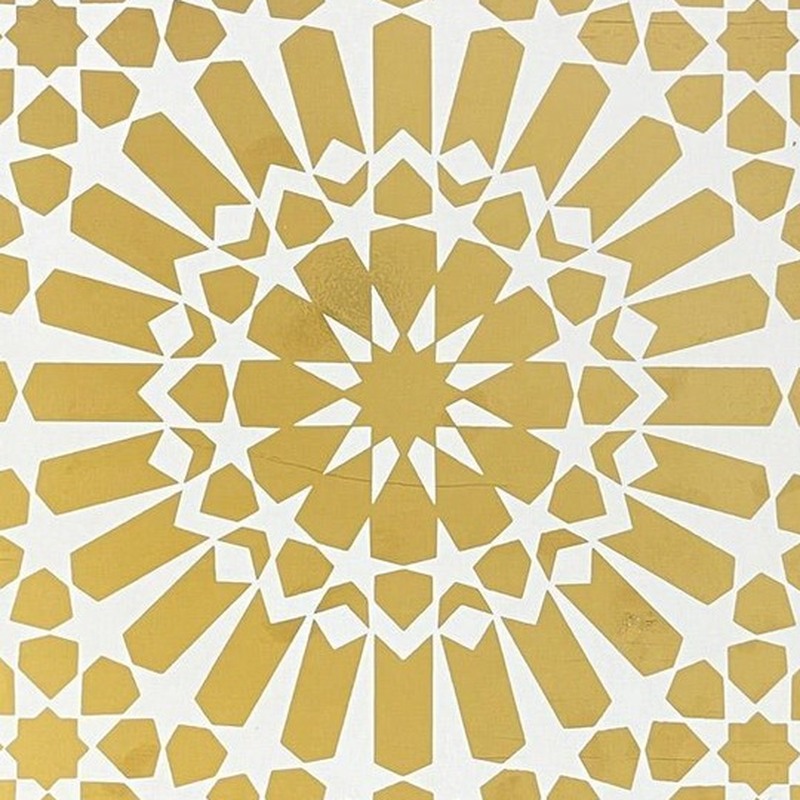 300x300mm Gold Tone Mosaic Star Tiles TQ39-MOSC29824