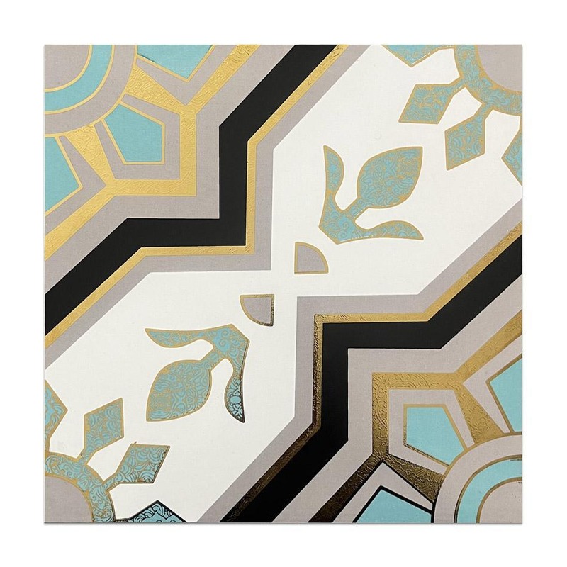 300x300mm Multicolour Angular Geometry Tiles TQ39-MOSC29826