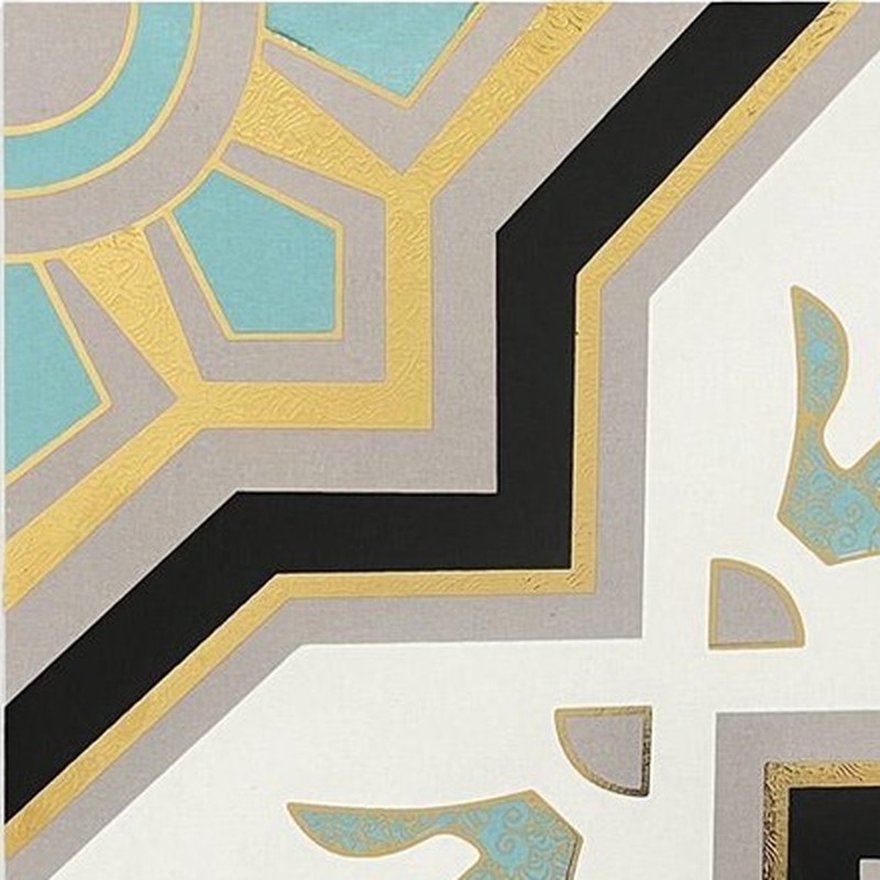 300x300mm Multicolour Angular Geometry Tiles TQ39-MOSC29826