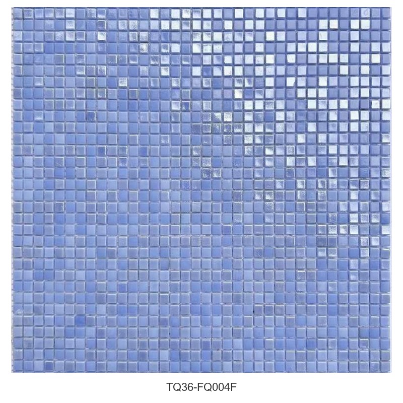 Lavender Blue Square Mosaic Tiles TQ36-FQ004F