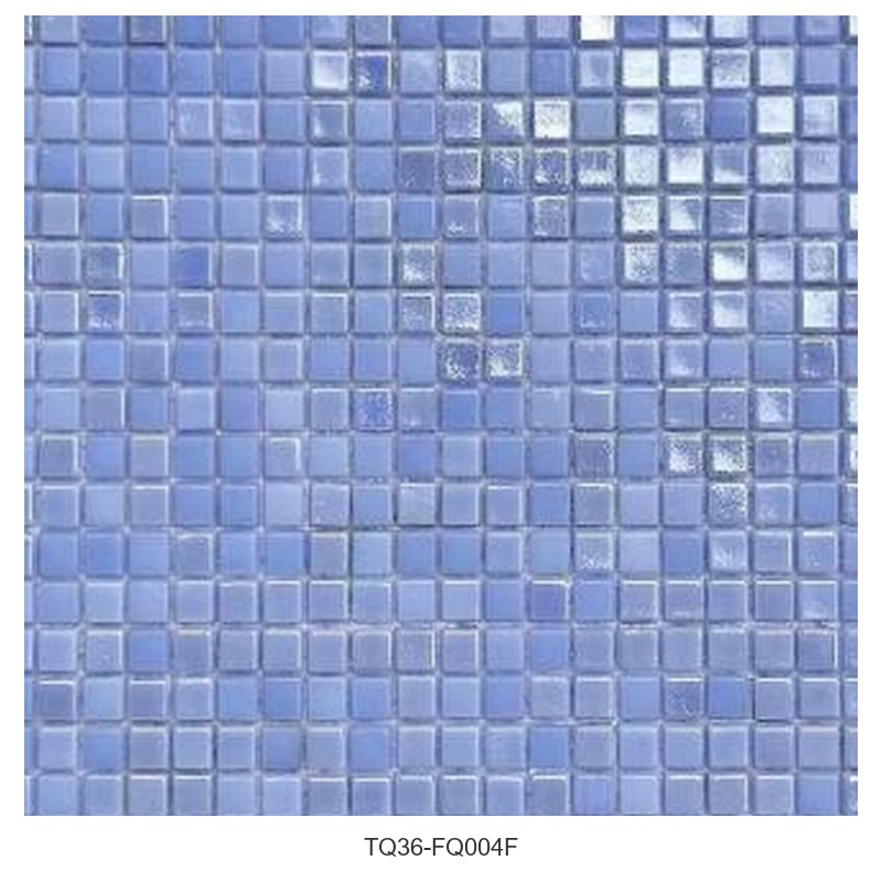 Lavender Blue Square Mosaic Tiles TQ36-FQ004F