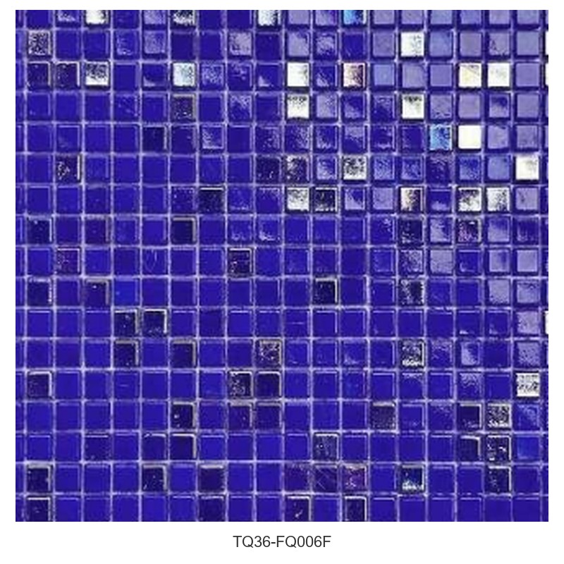 Cobalt Blue Square Mosaic Tiles TQ36-FQ006F